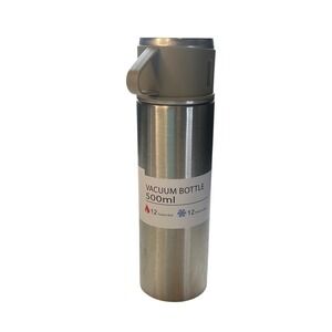 Vacuum Bottle‎ Insulated Stainless Steel Hot Cold Travel Mug Cup 500ml
